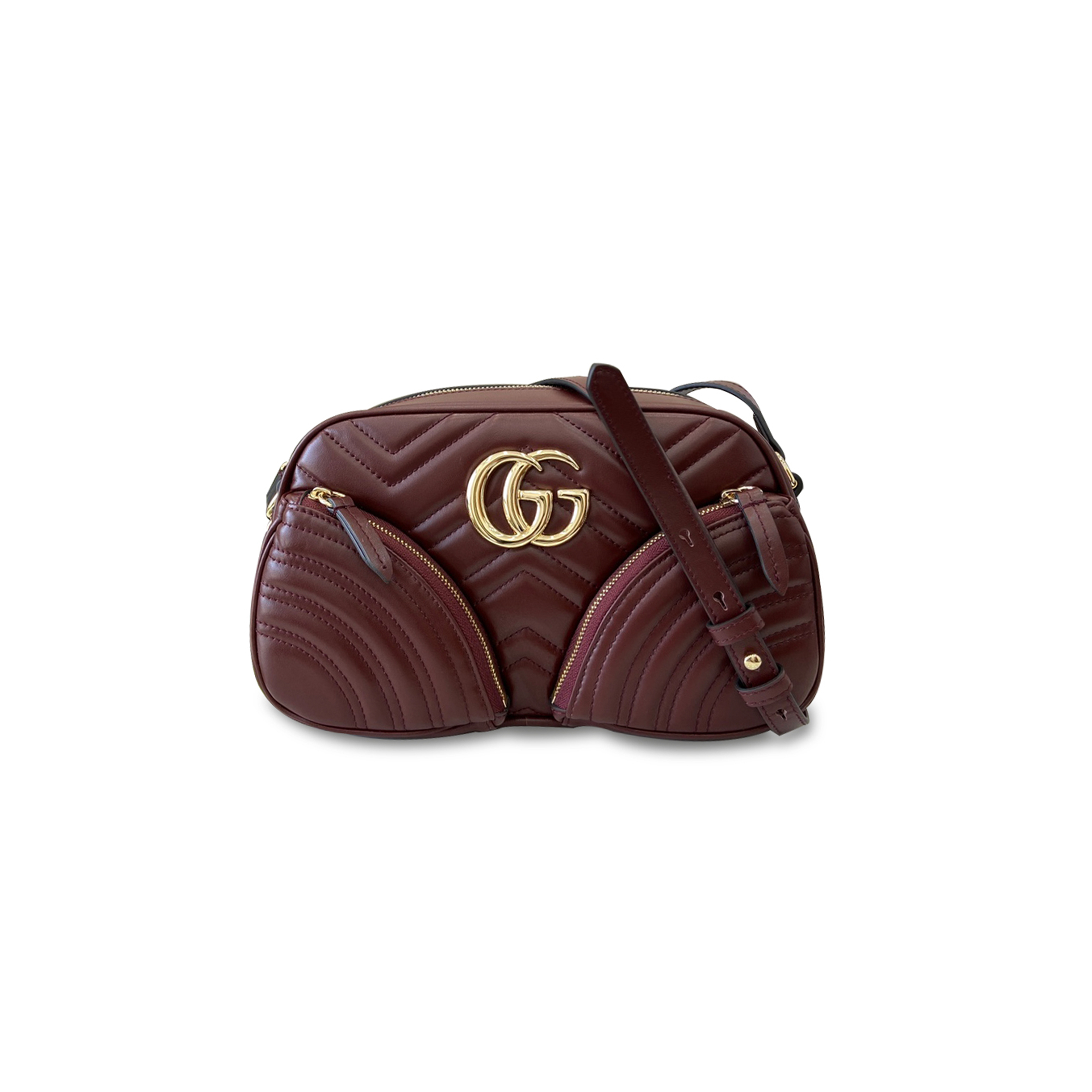 G*u*i gg marmont leather crossbody bag 798715 (24.5*15*9cm)